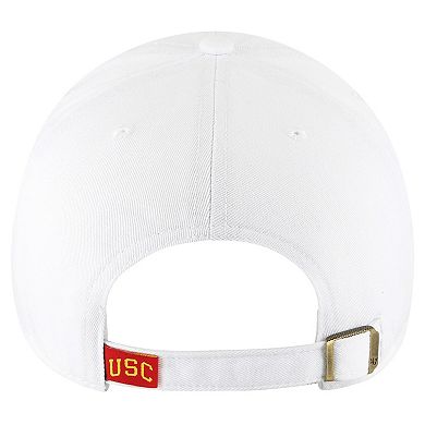 Men's '47 White USC Trojans Clean Up Adjustable Hat