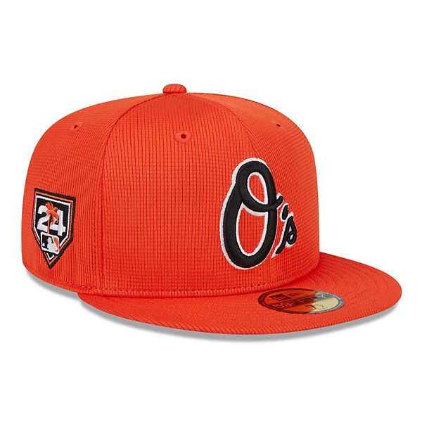 Men's New Era Orange Baltimore Orioles 2024 Spring Training 59FIFTY Fitted Hat