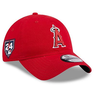 Men's New Era  Red Los Angeles Angels 2024 Spring Training 9TWENTY Adjustable Hat