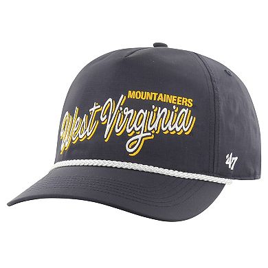 Men's '47 Navy West Virginia Mountaineers Fairway Hitch Adjustable Hat