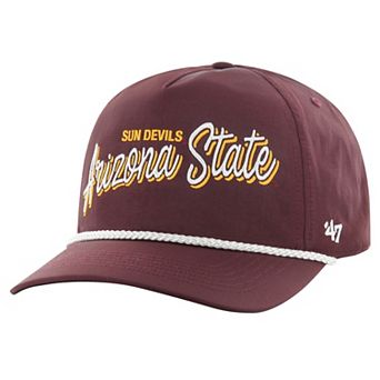 Men's '47 Maroon Arizona State Sun Devils Fairway Hitch Adjustable Hat