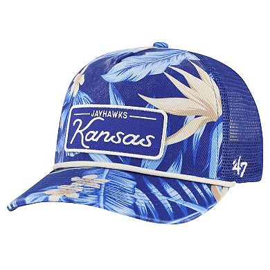 Men's '47 Royal Kansas Jayhawks Tropicalia Hitch Adjustable Hat