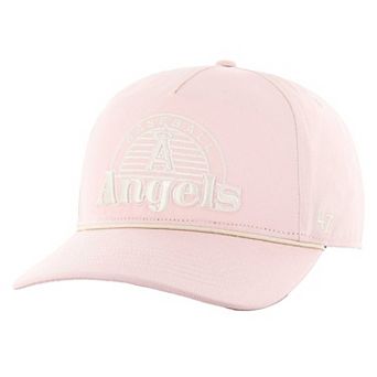 Men's '47 Pink Los Angeles Angels Wander Hitch Adjustable Hat