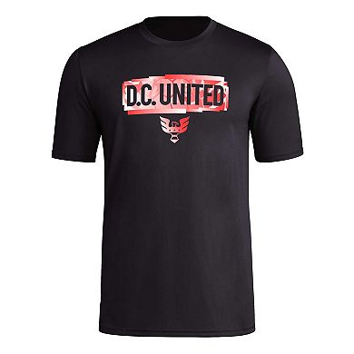Men's adidas Black D.C. United Local Pop AEROREADY T-Shirt