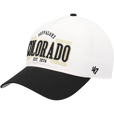 Men's '47 White Colorado Buffaloes Streamline Hitch Adjustable Hat
