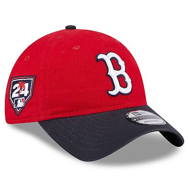 Men's New Era  Red/Navy Boston Red Sox 2024 Spring Training 9TWENTY Adjustable Hat
