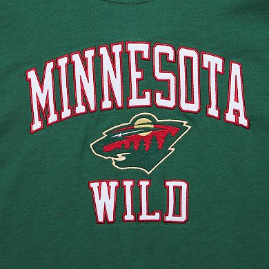 Men's Mitchell & Ness Green Minnesota Wild Legendary Slub T-Shirt