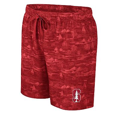Men's Colosseum Cardinal Stanford Cardinal Ozark Swim Shorts