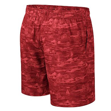 Men's Colosseum Cardinal Stanford Cardinal Ozark Swim Shorts