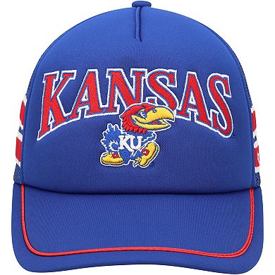 Men's '47 Royal Kansas Jayhawks Sideband Trucker Adjustable Hat