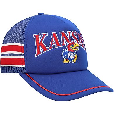 Men's '47 Royal Kansas Jayhawks Sideband Trucker Adjustable Hat