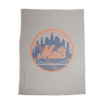 New York Mets 54" x 84" Oatmeal Sweatshirt Blanket