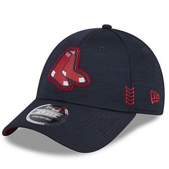 Men's New Era Navy Boston Red Sox 2024 Clubhouse 9FORTY Adjustable Hat