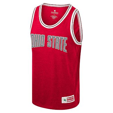 Youth Colosseum Scarlet Ohio State Buckeyes Shooting Tank Top