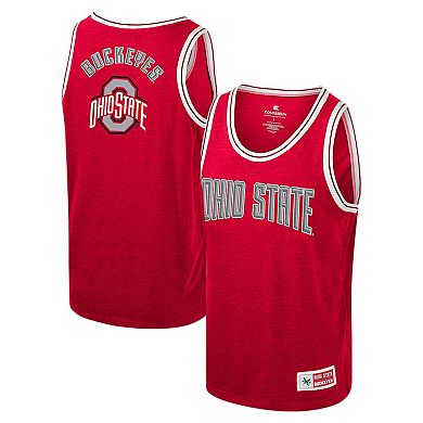 Youth Colosseum Scarlet Ohio State Buckeyes Shooting Tank Top