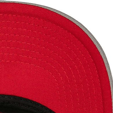 Men's Mitchell & Ness Black Boston Red Sox Bred Pro Adjustable Hat
