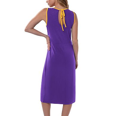 Women's G-III 4Her by Carl Banks Purple Minnesota Vikings Main Field Maxi Dress