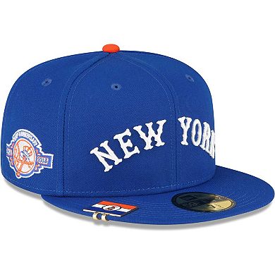 Men's New Era Royal New York Yankees City Flag 59FIFTY Fitted Hat