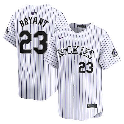 Men s Nike Kris Bryant White Colorado Rockies Home Limited Player Jersey
