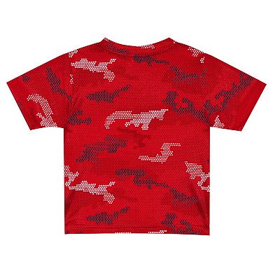 Toddler Fanatics Branded Red St. Louis Cardinals Field Ball T-Shirt & Shorts Set