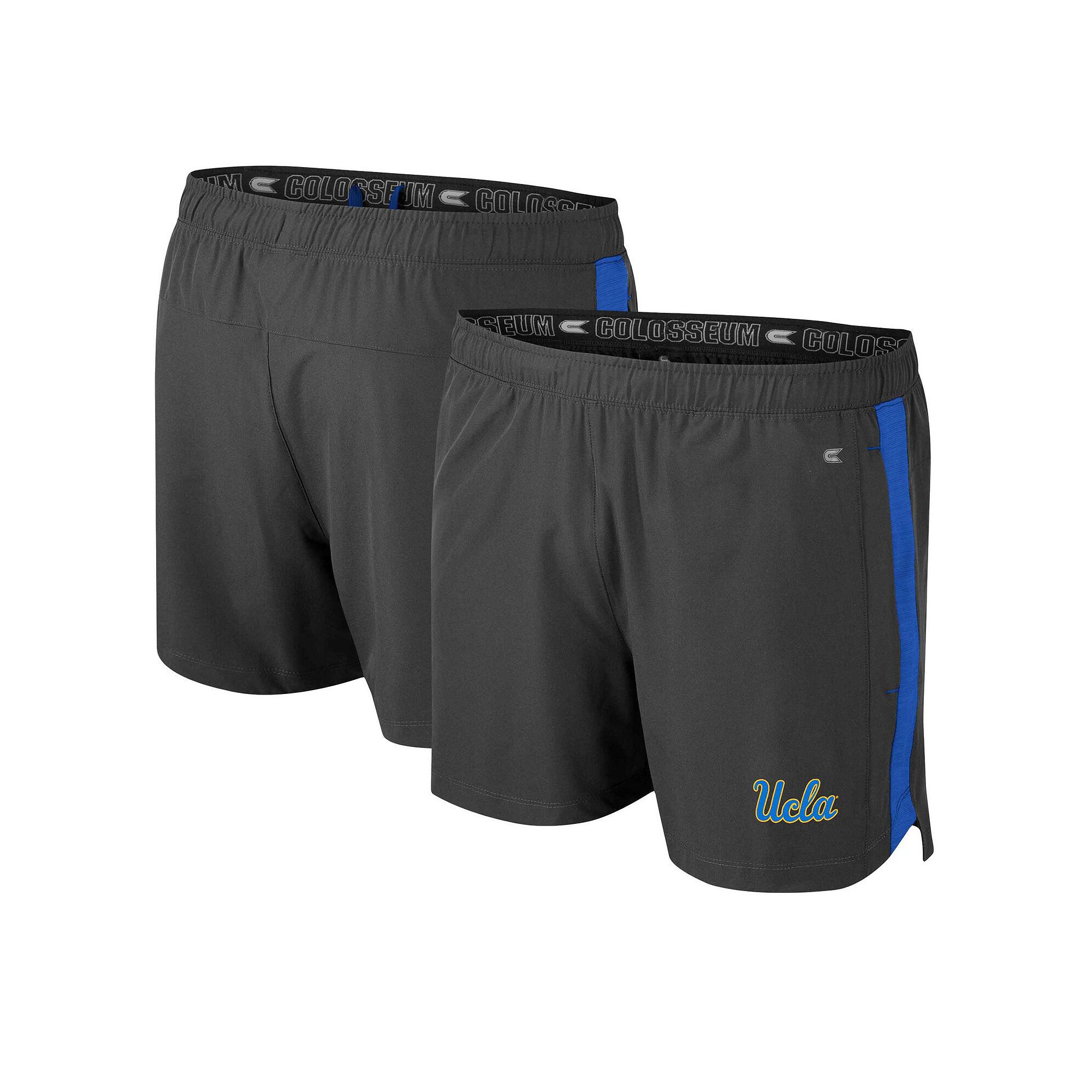 Mens Colosseum Charcoal UCLA Bruins Langmore Shorts, Size: XL