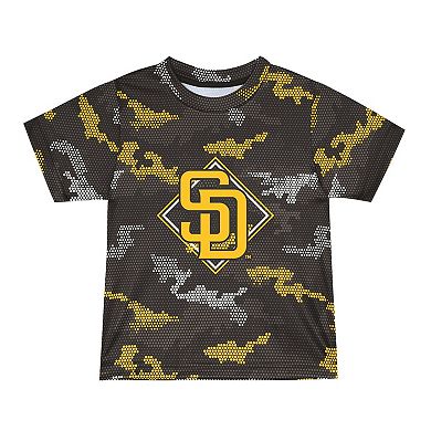 Preschool Brown San Diego Padres Field Ball T-Shirt & Shorts Set