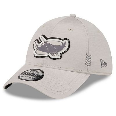 Men s New Era Cream Tampa Bay Rays 2024 Clubhouse 39THIRTY Flex Fit Hat