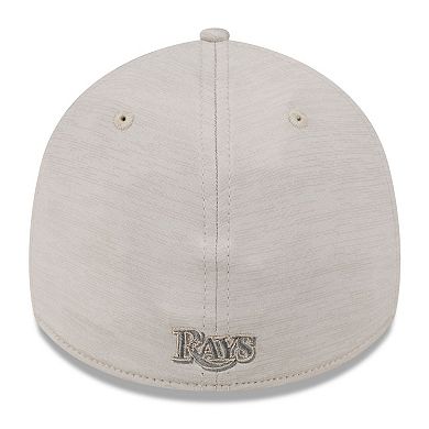Men's New Era  Cream Tampa Bay Rays 2024 Clubhouse 39THIRTY Flex Fit Hat