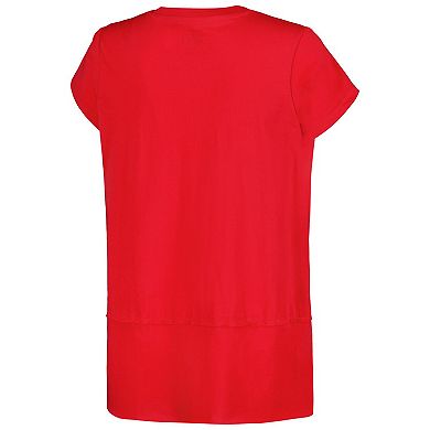 Women's G-III 4Her by Carl Banks Red Cincinnati Reds Cheer Fashion T-Shirt