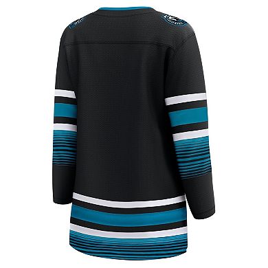 Women's Fanatics Branded Black San Jose Sharks Alternate Premier Breakaway Jersey