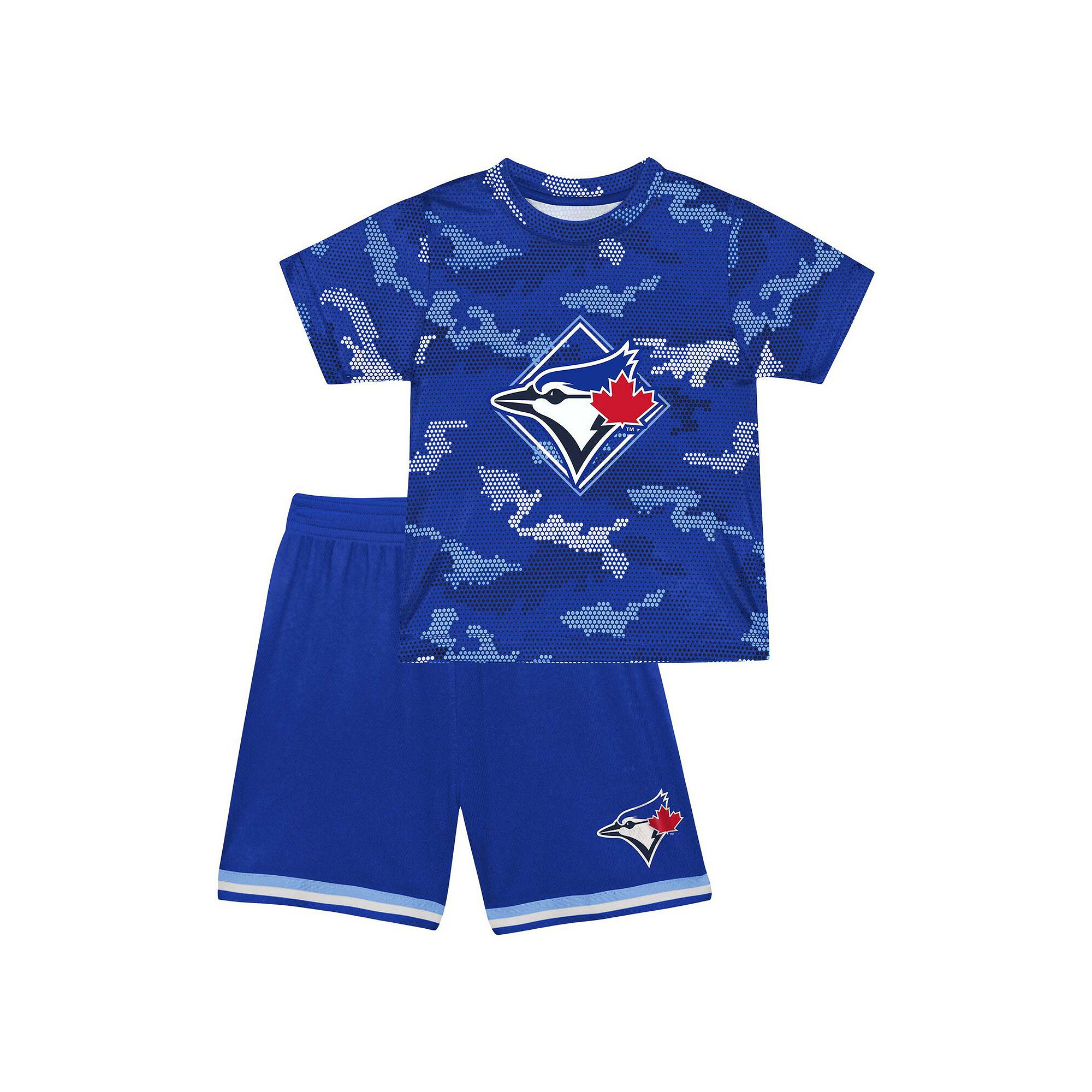Toddler Fanatics Royal Toronto Blue Jays Field Ball T-Shirt & Shorts Set, T