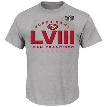 Men's Fanatics Branded Gray San Francisco 49ers Super Bowl LVIII Big & Tall Made It T-Shirt
