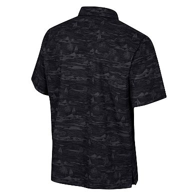 Men's Colosseum Black Florida State Seminoles Ozark Button-Up Shirt