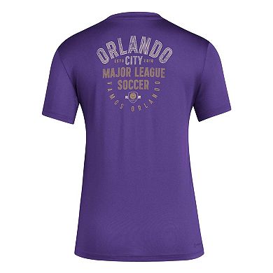 Women's adidas Purple Orlando City SC Local Stoic T-Shirt