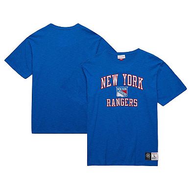 Men's Mitchell & Ness Blue New York Rangers Legendary Slub T-Shirt