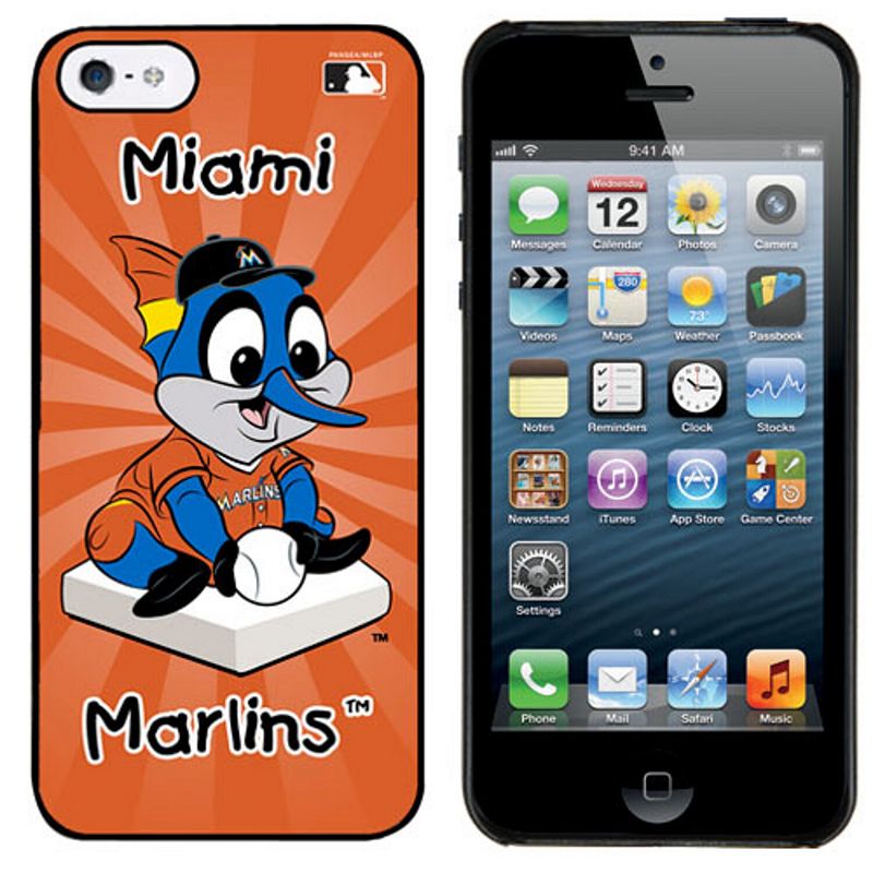 Miami Marlins iPhone 5 Baby Mascot Case, Team