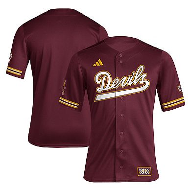 Men's adidas Maroon Arizona State Sun Devils Reverse Retro Replica Baseball Jersey