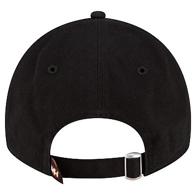 Men's New Era Black Miami Heat Team 2.0 9TWENTY Adjustable Hat