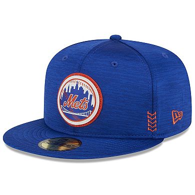Men's New Era Royal New York Mets 2024 Clubhouse 59FIFTY Fitted Hat