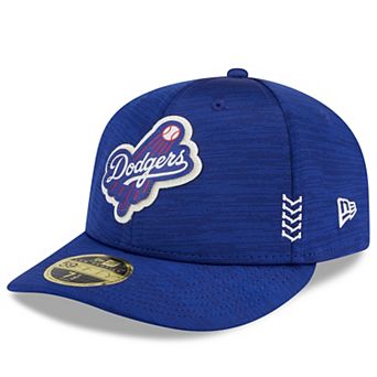 Men's New Era Royal Los Angeles Dodgers 2024 Clubhouse Low Profile 59FIFTY Fitted Hat