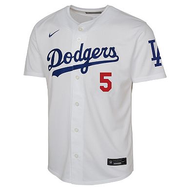 Youth Nike Freddie Freeman White Los Angeles Dodgers Home Limited Player Jersey