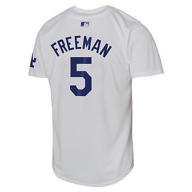 Youth Nike Freddie Freeman White Los Angeles Dodgers Home Limited Player Jersey