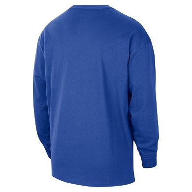 Men's Nike Royal Duke Blue Devils Heritage Max90 Long Sleeve T-Shirt