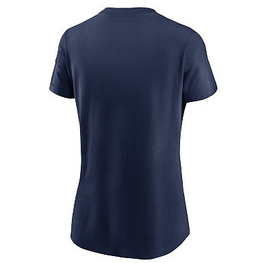 Women's Nike Navy Houston Astros City Connect Wordmark T-Shirt