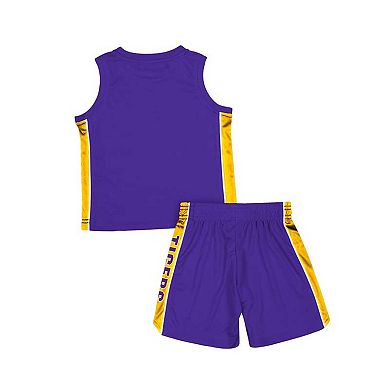 Toddler Colosseum Purple LSU Tigers Vecna Tank Top & Shorts Set