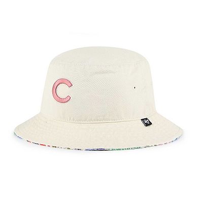Women's '47 Natural Chicago Cubs Pollinator Bucket Hat