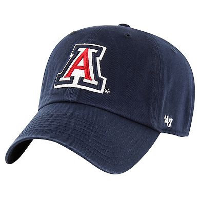 Men's '47 Navy Arizona Wildcats Clean Up Adjustable Hat