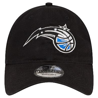 Men's New Era Black Orlando Magic Team 2.0 9TWENTY Adjustable Hat