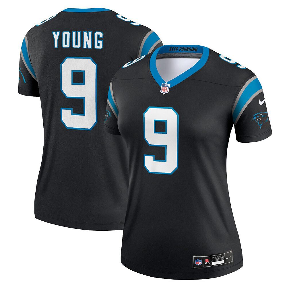 Women's Fanatics Branded Black Carolina Panthers Spirit Jersey