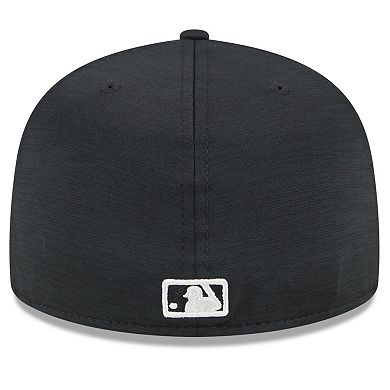 Men's New Era Black Chicago White Sox 2024 Clubhouse 59FIFTY Fitted Hat